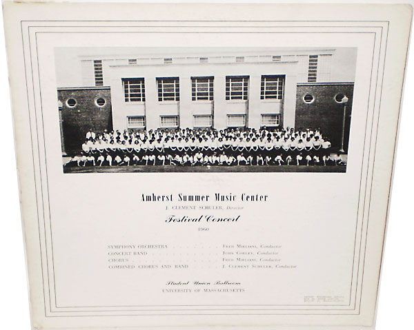 ASMC Festival Concert '60 - Front Cover